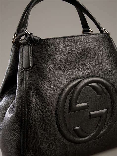 gucci soho tote black